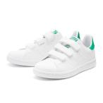 キッズ ADIDAS アディダス 17-21STAN SMITH CF C スタンスミス FX7534 FWWT/FWWT/GRN