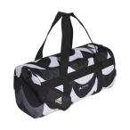 レディース adidas アディダス W MARIMEKKO LAINE DUFFELBAG バッグ（マリメッコ） GV2106 WHT/BLK