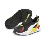 キッズ PUMA プーマ 17-21PEANUTS RS-X3 SLIP ON PS PEANUTS RS-X3 スリップオン PS 381874 01BLACK/WHITE