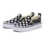 キッズ VANS ヴァンズ SLIP ON(14-21) キッズ スリッポン V98CS DOTS BLACK