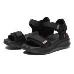 レディース ABC SELECT エービーシーセレクト 2BELT SANDAL 2ベルトサンダル W2010 ALL BLACK
