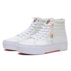 ショッピングVANS VANS ヴァンズ SK8-HI CHKY スケートハイチャンキー V38CF CHM CHKY WHITE/WHITE