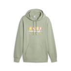 PUMA Puma M SWXP WORLDWIDE HOODIE TR тренировочный тянуть over 622646 54GREEN FOG