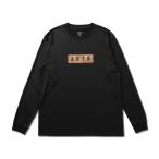 AKTR アクター SPLASH BOX LOGO L/S SPORTS TEE ロングスリーブ 223-013005 BLACK