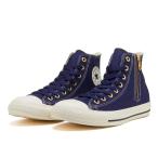 ショッピングconverse CONVERSE コンバース AS GOLDZIP HI オールスター ゴールドジップ HI 31312241 DARK NAVY