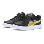  Kids PUMA Puma 17-21 COURTFLEX V3 PUMA PS пальто Flex V3 PS 401272 ABC-MART ограничение *01BLK/F.DEW