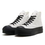 CONVERSE コンバース AS (R) LIFTED OVERTAPE HI オールスター (R) リフテッド オーバーテープ HI 31312471 WHITE/BLACK