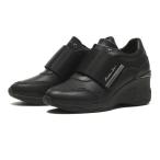 レディース HAWKINS ホーキンス ZOLA 7 ヒールスニーカー HW00142 BLACK
