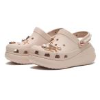 crocs クロックス CRUSH BUTTERFLY JEWEL CLOG クラッシュ バタフライ ジュエル クロッグ 211539-6UR QUARTZ