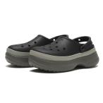 crocs クロックス CLASSIC STACKED CLOG クラシック スタックド クロッグ 211355-001 BLACK
