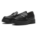 レディース ABC SELECT エービーシーセレクト VOLUME LOAFER 2WAYローファー（雑誌LEEコラボ） W5070 BLACK