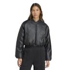 ショッピングアディダス レディース adidas アディダス W PLEATHER BOMBER JKT アウター JX5332 BLACK