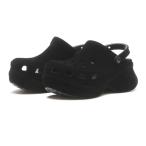 ショッピングCROCS レディース crocs クロックス BAE VELVET CLOG W ベイベルベットクロッグ 211919-001 BLACK