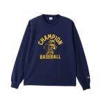 Champion チャンピオン M LONG SLEEVE T-SHIRT ナガソデTシャツ C3-C408 NAVY