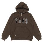 VANS ヴァンズ M Sweat Zip Parka スウェットジップフーディ 125K1051500 BROWN
