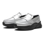 PUMA Puma W LOAFYR METALIC LOAFYR METALIC 408165 ABC-MART ограничение *01SILVER/BK