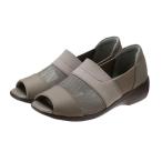  женский PANSY анютины глазки MESH OPENTOE-SHOES сетка комбинированный колодка сандалии 4482 GREY
