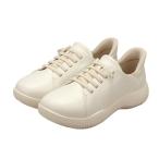  женский PANSY анютины глазки HANDSFREE STRETCHLACE-UPSHOES "свободные руки" стрейч гонки выше обувь 7552 WHITE