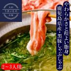 ショッピング父の日 2~3人用 鹿児島県産　黒豚しゃぶしゃぶセット２〜3人用　お肉　ご当地鍋　お取り寄せ　ギフト　贈り物　お中元　お歳暮