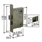 HHJ-0602 YKK таблеток кейс PRONT прекрасный мир блокировка производства передний печать PESP задний комплект 64mm