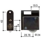 HHW-2K36026 YKK мягко закрывающийся specification V направляющие для дверь машина 2 шт. комплект 