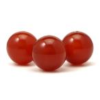 レッドアゲート14mm丸玉ビーズ1...