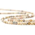 アイボリーオパール4mm丸玉ビーズ...