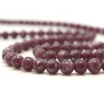 レピドライト6mm丸玉ビーズ連売り...