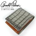 Arnold Palmer/アーノルドパーマー 牛革型押し二つ折り財布