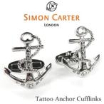 アンカーモチーフ カフス / Simon Carter Tattoo Anchor Cufflinks