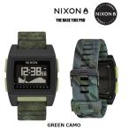 NIXON ニクソン 【 THE BASE TIDE PRO ベースタイドプロ 】【 GREEN CAMO 】 タイド付  腕時計 メンズ レディース WATCH