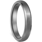 Yahoo! Yahoo!ショッピング(ヤフー ショッピング)083基地 メンズ リング 指輪 タングステン マットラインサイドカット 横幅4mm ブラック 真空メッキ 10号