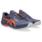 【アシックス】GAME FF CLAY/OC オムニ・クレー/テニスシューズ/asics(1041A490) 500 Indigo Fog/Nova Orange