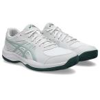 [ Asics ] coats ride 4 COURT SLIDE 4 CLAY/OC/ Homme ni*kre- пальто для / теннис обувь Asics /asics(1041A491) 102 White/Cold Moss
