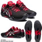 【アシックス】COURT CONTROL FF 2 コートコントロール/バドミントンシューズ/asics(1071A056) 003 BLACK/ELECTRIC RED