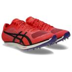 [ Asics ]SONICSPRINTELITE3 Sonic Sprint Elite 3/100m~400m/ наземный шиповки / шиповки короткий растояние Asics /asics(1093A219)600 Flash Red/Black