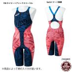 【アシックス】TI W'Sスパッツ ソフトタイプ レディーススパッツ/ウィメンズ水着/競泳水着/トップレーシング/asics(2162A035) 700 ネイビー×アシックスコーラル