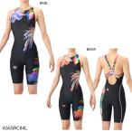 [ Arena ] aqua рейсинг леггинсы рейсинг One-piece леггинсы открытый задний / половина нога / женский купальный костюм /arena(AS6SRC84L)