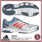 【アディダス】ESSENCE　インドアシューズ/室内用シューズ/体育館シューズ/adidas(CDA53) BB6342 シルバーメット/ハイレゾレッド S18/ローグレー S18