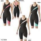 【アリーナ】フィットネスワンピーススパッツ オープンバック/ハーフレッグ/ぴったりパッド/フィットネス水着/水泳用品/arena(FLA-3900W)