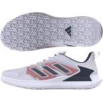 [ Adidas ]Defiant Speed M OC теннис обувь / мужской /adidas (LSE94) HR1026 foot одежда белый / команда темно-синий голубой / команда колледж красный 