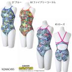 【ミズノ】競泳練習用 ミニオン ミディアムカット/トレーニング水着/ジュニア 水着/MIZUNO(N2MAC495)
