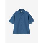 【THE NORTH FACE】S/S Aloha Vent Shirtショートスリーブアロハベントシャツ/ユニセックス/国内正規品/ノースフェイス(NR22532)  OB マウンテンブルー