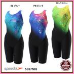 【スピード】ウィメンズスパッツスーツ フィットネス水着/レディース水着/オールインワン/Women's/speedo (SD57N85)
