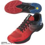 ショッピングクッション 【ヨネックス】パワークッションエアラスダッシュ4 GC　テニスシューズ/ローカット/YONEX (SHTAD4GC)053 レッド/ブラック