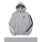 2022AW 20%OFF　  muah muah ムーアムーア SIGNATURE COMBI HOOD ZIPUP 韓国ブランド正規商品 スウェット裏毛ZIPパーカー  送料無料