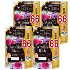 ショッピングソフラン ソフランアロマリッチ ジュリエット スイートフローラルアロマの香り 液体 柔軟剤 詰め替え メガジャンボ 2000ml 4個