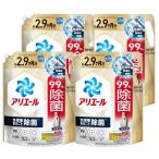 ショッピング洗剤 アリエール 金 洗濯槽まるごと除菌 大容量 特大 メガジャンボ 詰替え 2.21kg 4個 液体 超抗菌プレミアム スッキリひかえめな香り 詰め替え 2210 爆買