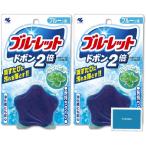  голубой let dobon2 раз туалет бак моющее средство голубой мята 120g × 2 шт штамп почернение 