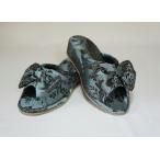 ショッピングjenni スリッパ リボンスリッパ 美脚スリッパ ヒール付き かわいい ルームシューズ 室内履き 美脚 ジェニファーテイラー JenniferTaylor Carlisle 32817SP-L